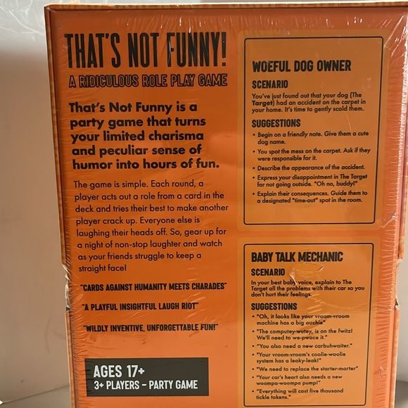 That’s not funny game new sealed package - Picture 5 of 5